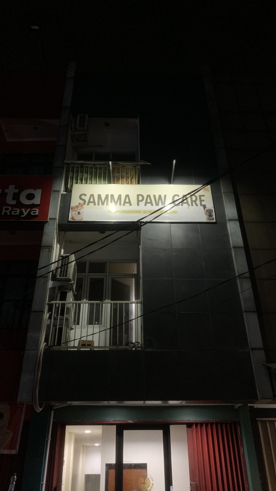 Storefront signage